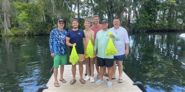 Crystal River Charter Fishing | Full Day Fishing And Scalloping For 4 Persons